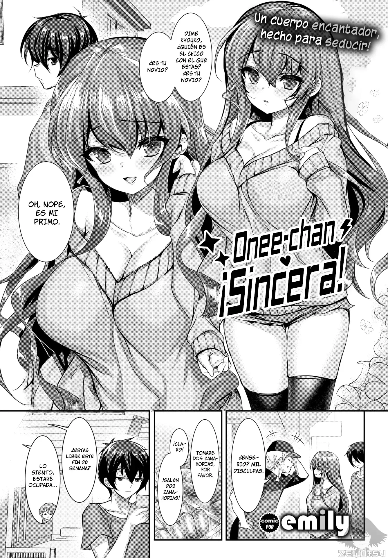 Onee-chan Straight! | Onee-chan ¡Sincera!